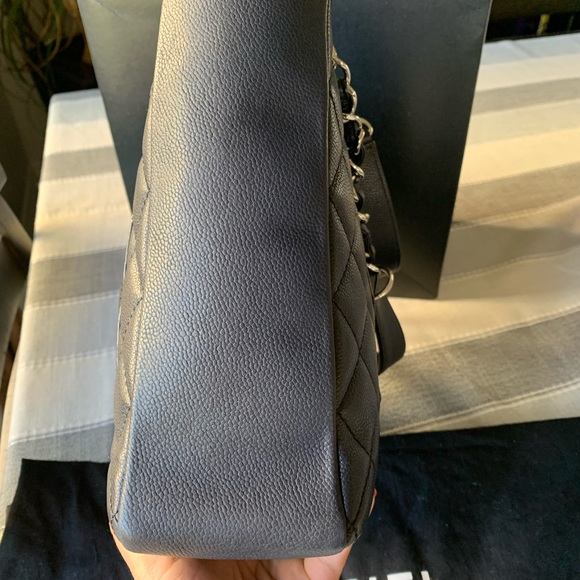 SOLD Chanel Petite Shopping Tote. - Picture 4 of 11